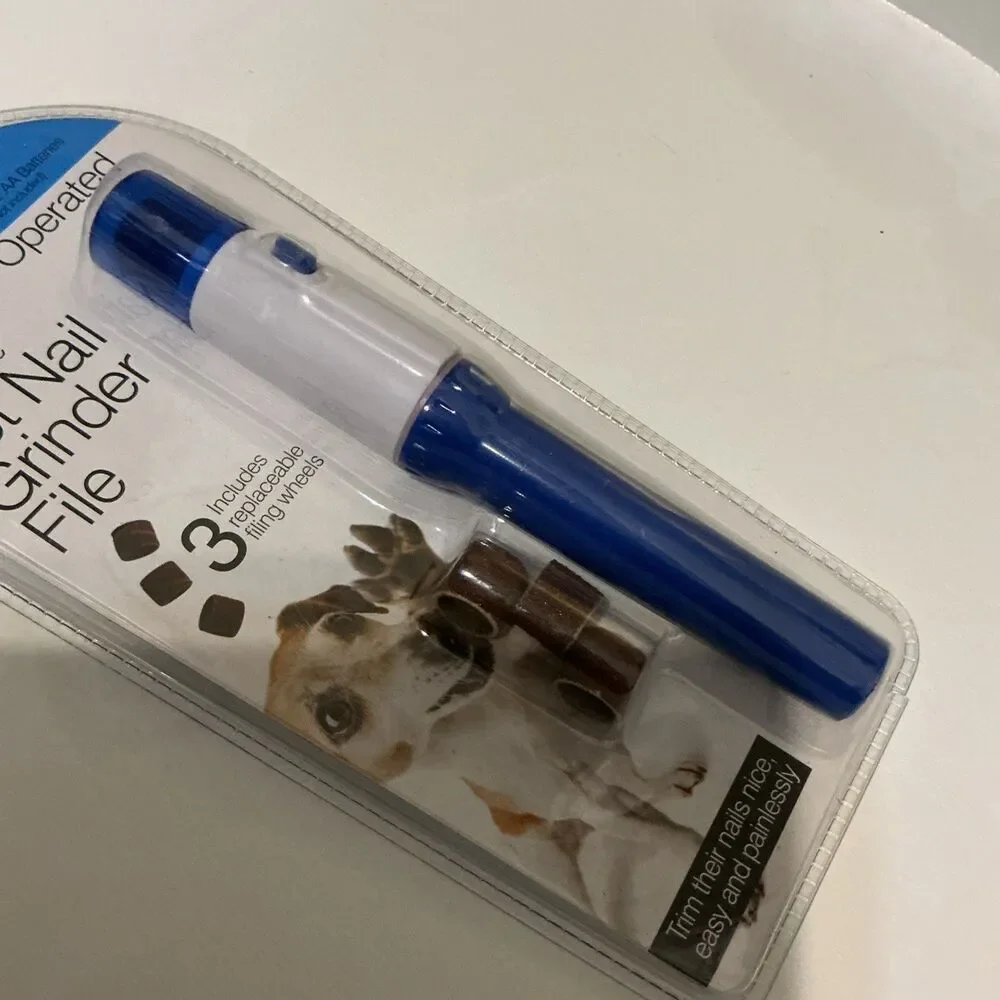 2pack Dukes Battery Operated Pet Nail Grinder File New